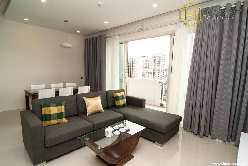 Cho thuê căn hộ The Estella 2 phòng ngủ, view cây xanh và mát mẻ