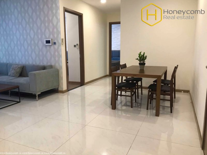 Lối sống hiện đại với căn hộ 2 phòng ngủ cho thuê tại Vinhomes Central Park