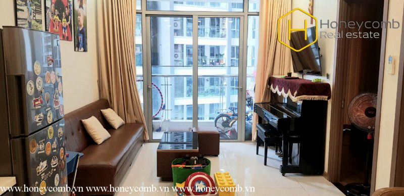 Căn hộ 1 phòng ngủ đầy đủ tiện nghi cho thuê tại Vinhomes Central Park