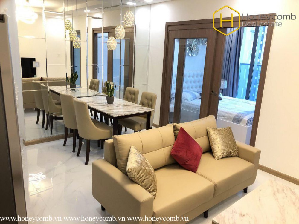 Phong cách đặc biệt với căn hộ 1 phòng ngủ cho thuê tại Vinhomes Central Park