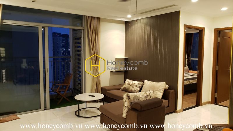 Căn hộ 3 phòng ngủ cực kỳ ấm cúng cho thuê tại Vinhomes Central Park