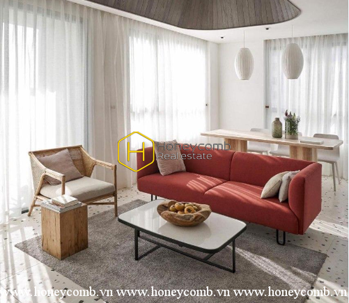 Căn hộ thiết kế đổi mới cùng cách trang trí cực kì ấn tượng cho thuê tại Diamond Island