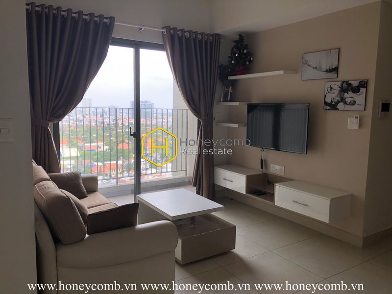 Căn hộ 2 phòng ngủ hiện đại tại Masteri Thảo Điền cho thuê