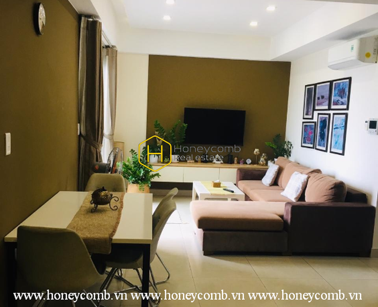 Căn hộ 2 phòng ngủ cho thuê tại Masteri Thảo Điền, nội thất mới