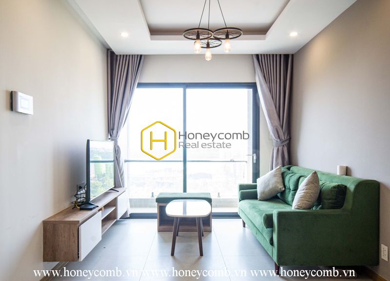 Elegant design apartment with smart wooden interior for rent in New City