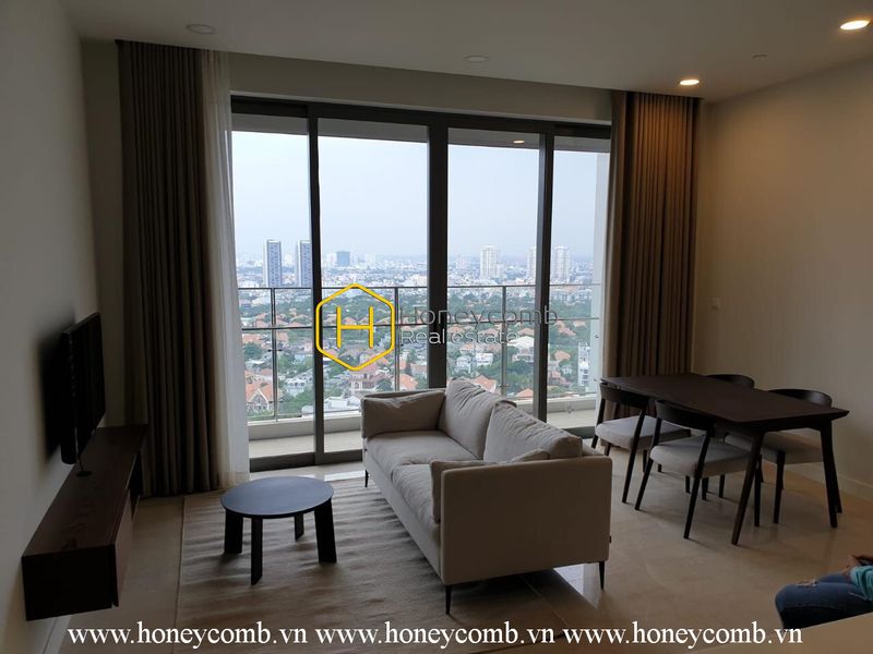 Căn hộ với kiến trúc hiện đại cho thuê tại Nassim Thảo Điền