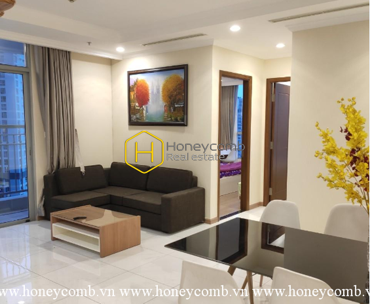 Vinhomes central park 2-bedrooms apartment full furnished