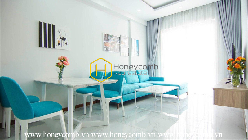 Căn hộ thiết kế tuyệt đẹp với cách bài trí sáng sủa cho thuê tại Wilton Tower