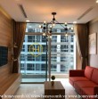 Charming wooden layout apartment for rent in Vinhomes Central Park