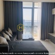 Comtemporary and minimalist design apartment for rent in Vinhomes Central Park