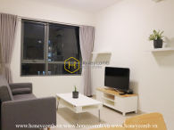 Welcoming apartment with simplified layout for rent in Masteri Thao Dien