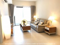 Three bedrooms apartment with simple furniture in Masteri for rent.