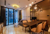 Well-designed apartment with splendid view for rent in Vinhomes Golden River