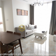 Be ready to fall in love with this pure-white theme apartment in Vinhomes Golden River