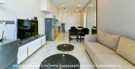 Comtemporary apartment with modern way of designing for lease in Vinhomes Golden River