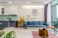 The bright palette apartment in Vinhomes Central Park– The perfect combination of modernity & nature