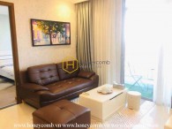 Modern apartment with subtle ornamentations for rent in Vinhomes Central Park