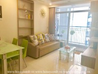 Beautiful contemporary apartment for rent in Vinhomes Central Park