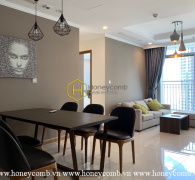 Well-designed apartment with modern layout for rent in Vinhomes Central Park