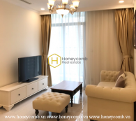 Such an elegant apartment in Vinhomes Central Park – Now for rent!