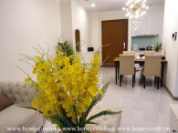 Extraordinary 1 bedroom apartment in Vinhomes Central Park for rent