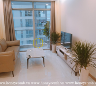 Spacious living space apartment for rent in Vinhomes Central Park