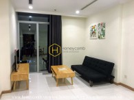 Simply designed apartment with subtle furnishings for rent in Vinhomes Central Park