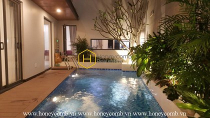 Unique architecture! The spacious Villa with contemporary taste in District 2 for rent