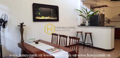 Well-designed villa with old-fashioned layout for lease in Truc Duong street – District 2