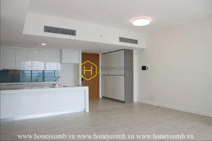Unfurnished apartment with modern architecture for rent in Gateway Thao Dien