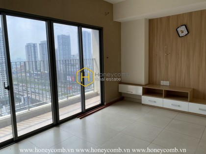 The unfurnished apartment with good price for lease in Masteri Thao Dien
