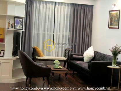 Beautiful brocade design apartment for rent in Thao Dien Pearl