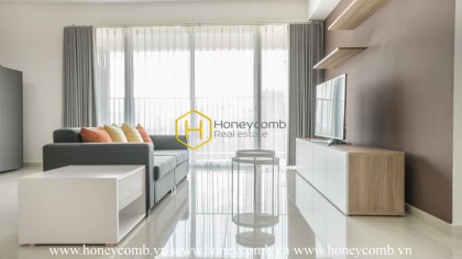 Comtemporary design apartment with geomatic shape interiors for rent in Vista Verde