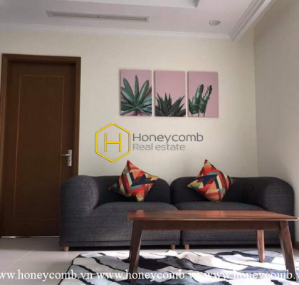 Căn hộ với phong cách Retro mộc mạc ở Vinhomes Central Park cho thuê