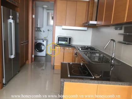 The unfurnished apartment with breathtaking river view in Xi Riverview Palace for rent