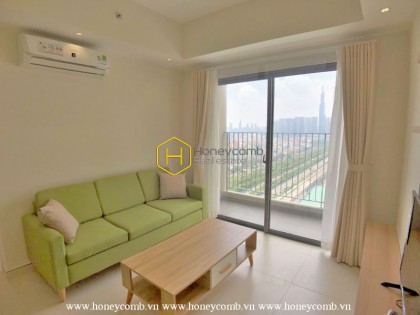 Subtle design apartment with simplified furnishings for rent in Masteri Thao Dien