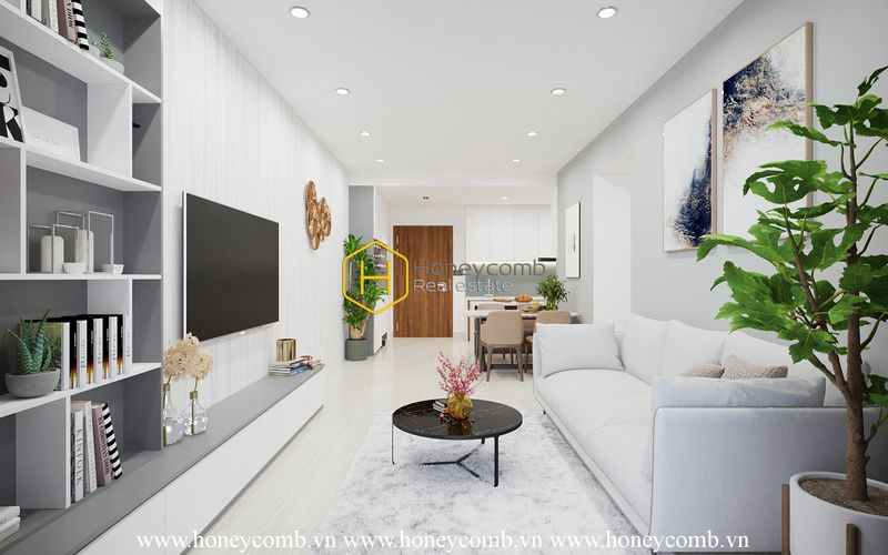 You will be fascinated by aesthetic interior design  in One Verandah apartment