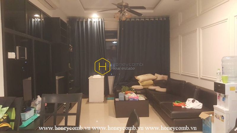 Interfusion of youthful and urban style in this Saigon Pearl apartment will make you impressed