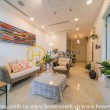 The 2 bedrooms-apartment with Tropical style is so fresh in Vinhomes Golden River