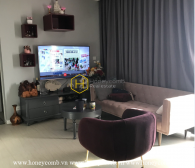 Discover the asymmetrical architecture in Diamond Island apartment