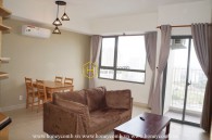 Good price! 2 beds apartment with high floor for rent in Masteri Thao Dien