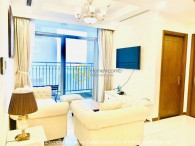 A neoclassical apartment with sophisticated furniture in Vinhomes Central Park