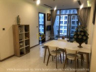 Simple and convenient 2-bedroom apartment in Vinhomes Central Park for rent