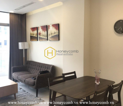 The 2 bed-apartment with classical and warm design at Vinhomes Central Park