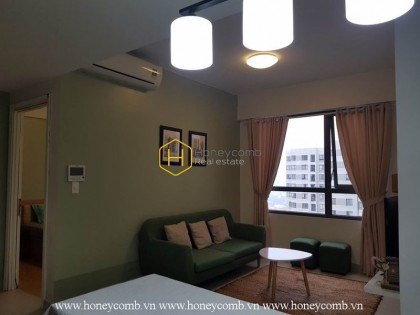 Beautiful one bedroom apartment with modern kitchen in Masteri Thao Dien for rent