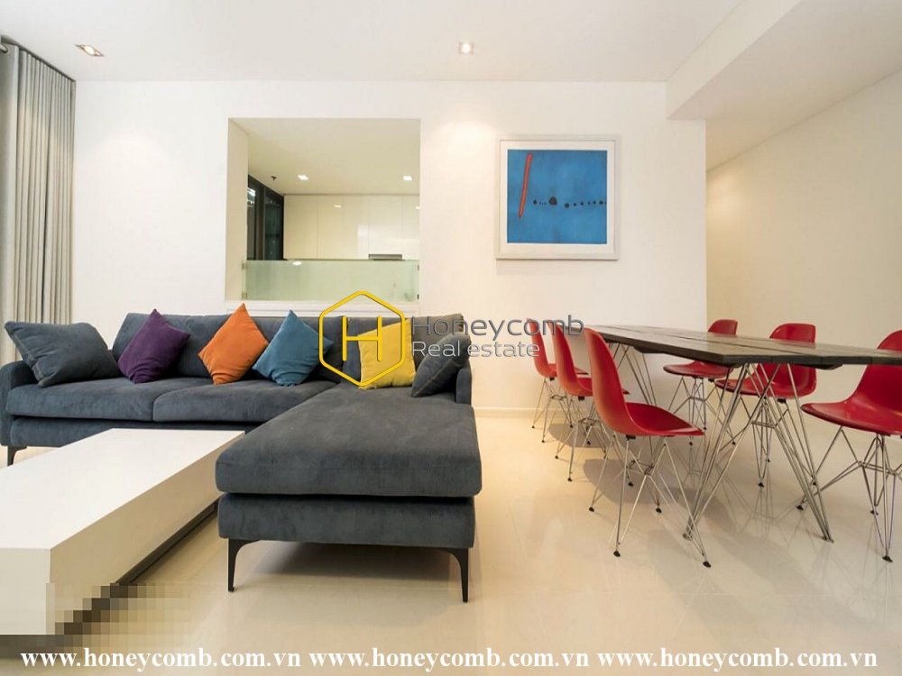 Căn hộ 2 phòng ngủ đáng yêu và dễ thương cho thuê tại City Garden