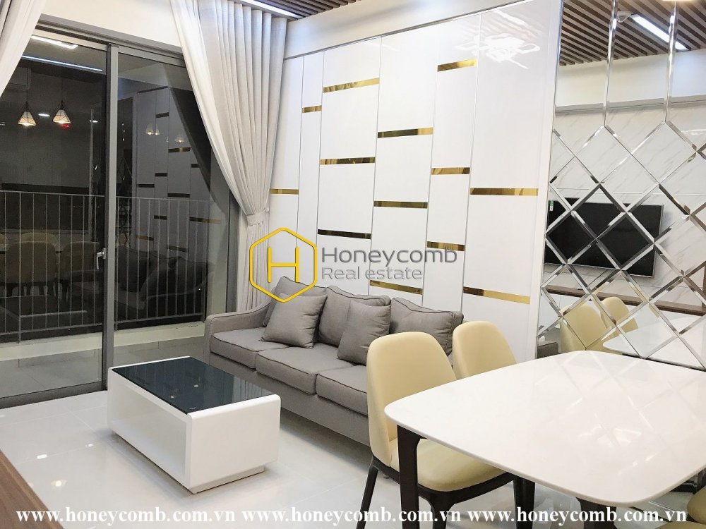 The attractive 2 bedrooms-apartment for lease in Masteri An Phu