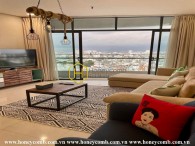 Delicate 2 beds apartment  in City Garden for rent