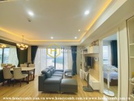 Three bedrooms apartment with big balcony in Masteri Thao Dien for rent