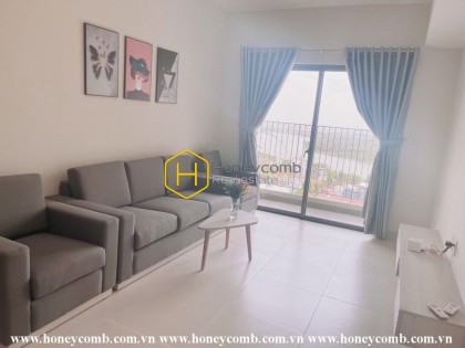 Căn hộ sáng sủa tại Masteri Thao Dien với ánh sáng tự nhiên và cửa sổ cao